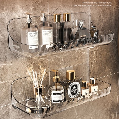 Acrylic bathroom shower shelf - acrylic,