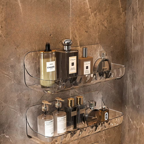 Acrylic bathroom shelf - bathroom,