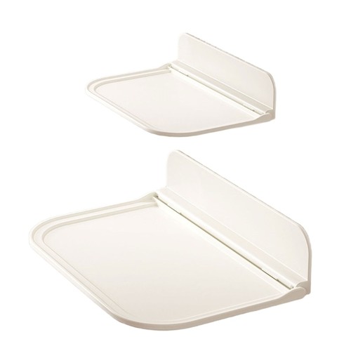 Compact fold away - away, shelf