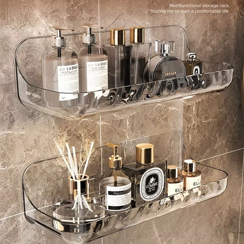 Acrylic bathroom shelf - shelf, no