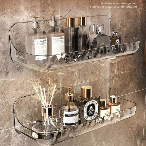 Acrylic bathroom shelf - shelf, no