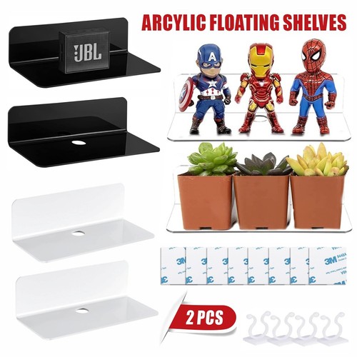 Floating wall shelves adhesive - floating,