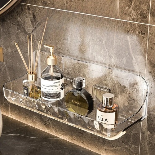Acrylic bathroom shelf - shelf, no